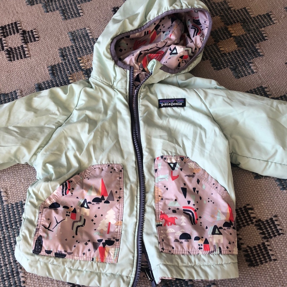 Patagonia Baby Reversible Puff Ball Jacket